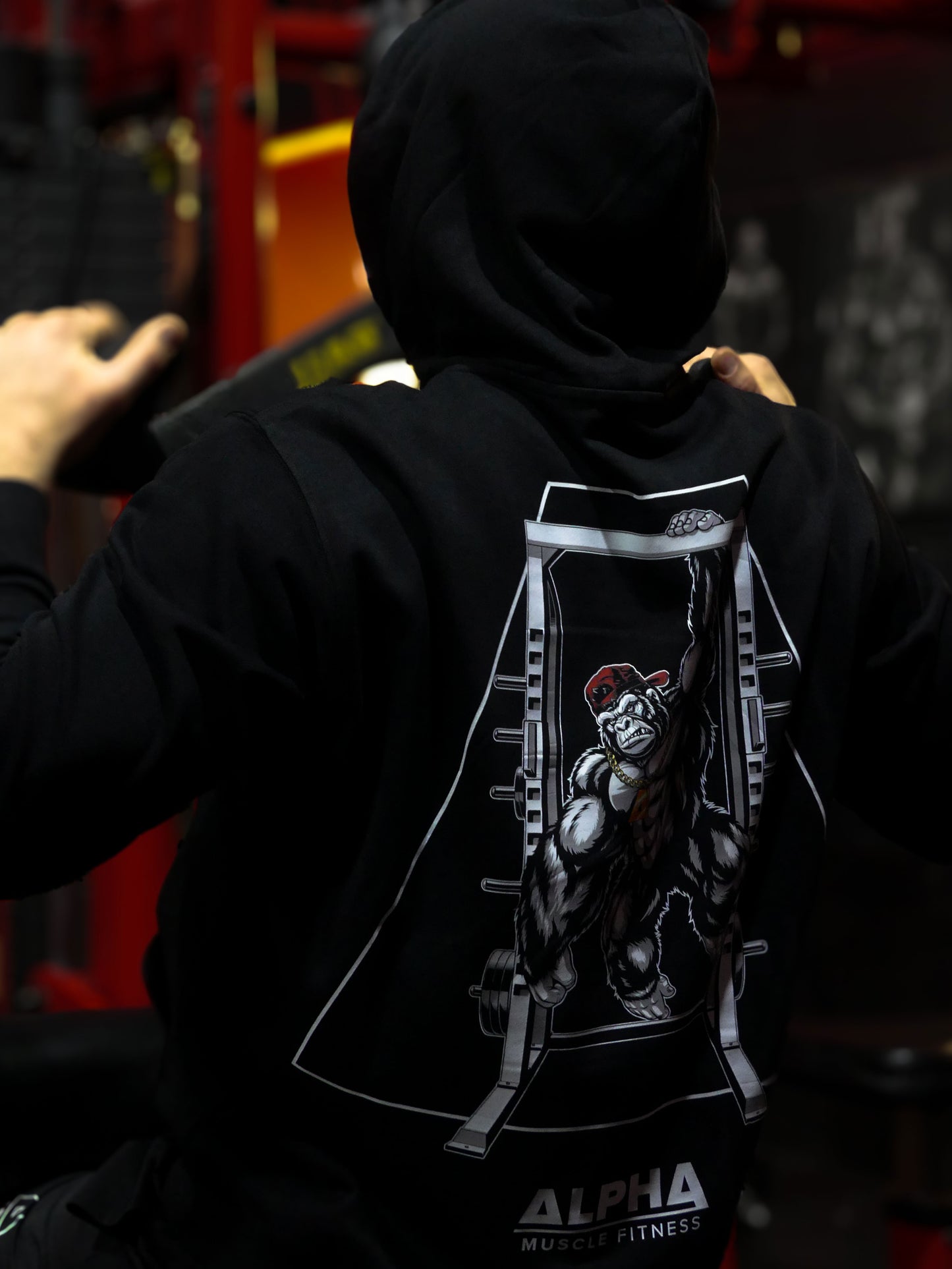 G Series Hoodie - Rack Design | Unisex Gym Hoodie