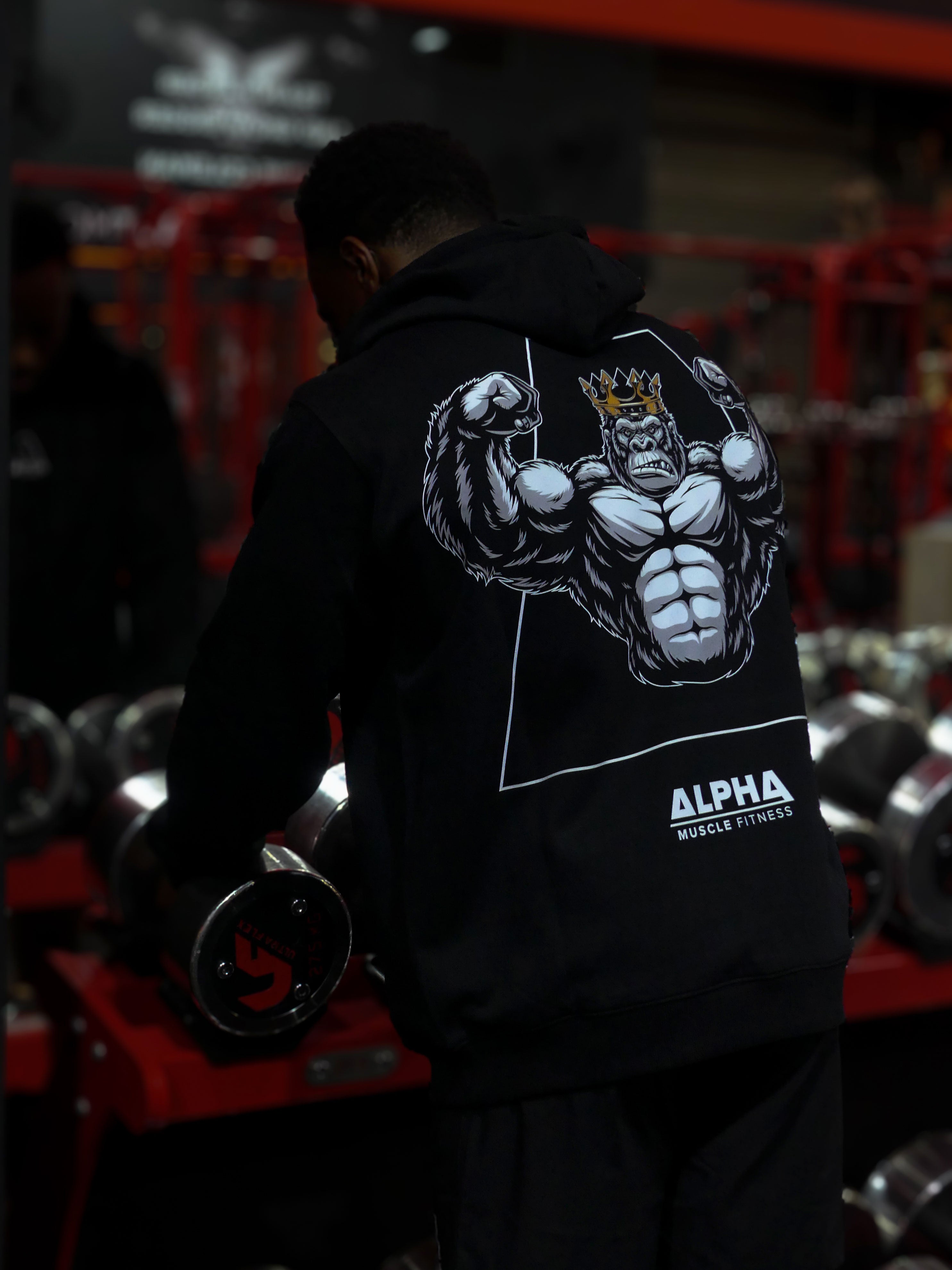G Series Hoodie - King Design | Unisex Gym Hoodie – Alpha Muscle