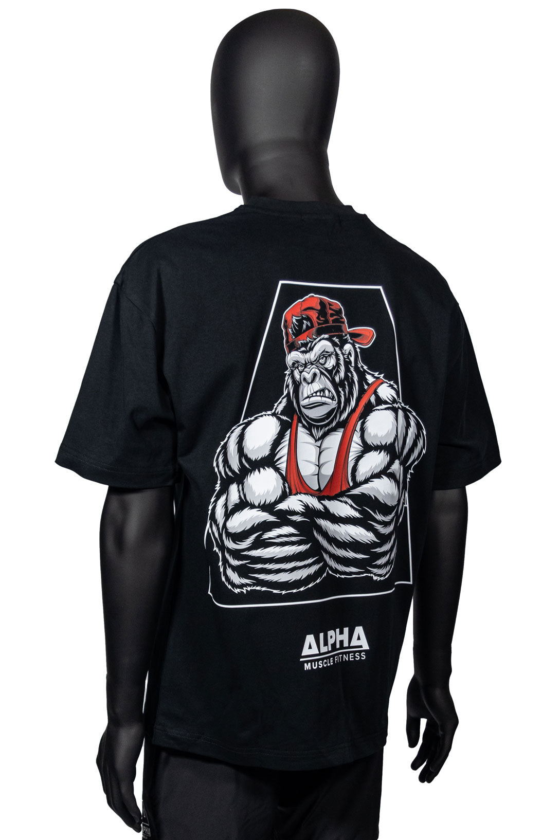 G Series Oversized Tee - Tough Guy Design | Oversized Unisex Gym T-Shirt