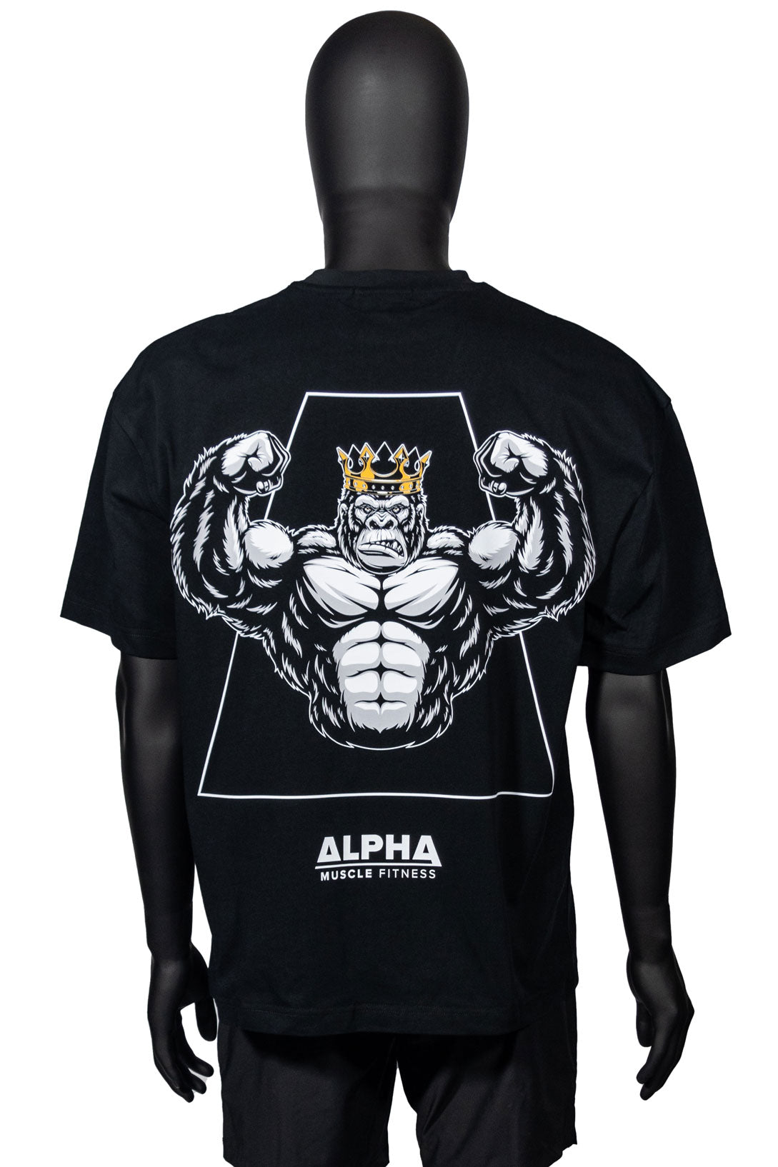 G Series Oversized Tee - King Design | Oversized Unisex Gym T-Shirt