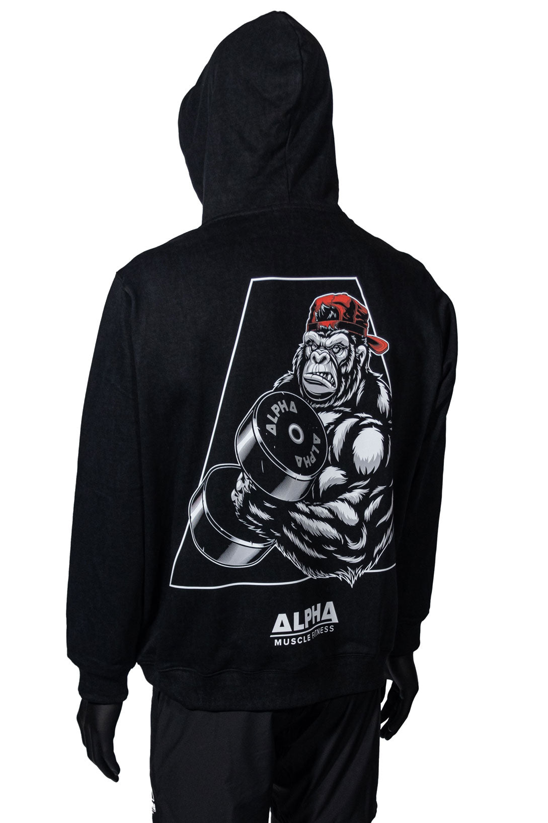 G Series Hoodie - Curl Design | Unisex Gym Hoodie