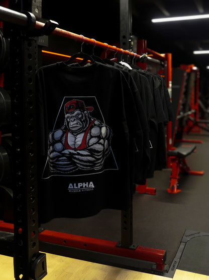 G Series Oversized Tee - Tough Guy Design | Oversized Unisex Gym T-Shirt