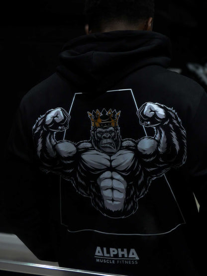 G Series Hoodie - King Design | Unisex Gym Hoodie
