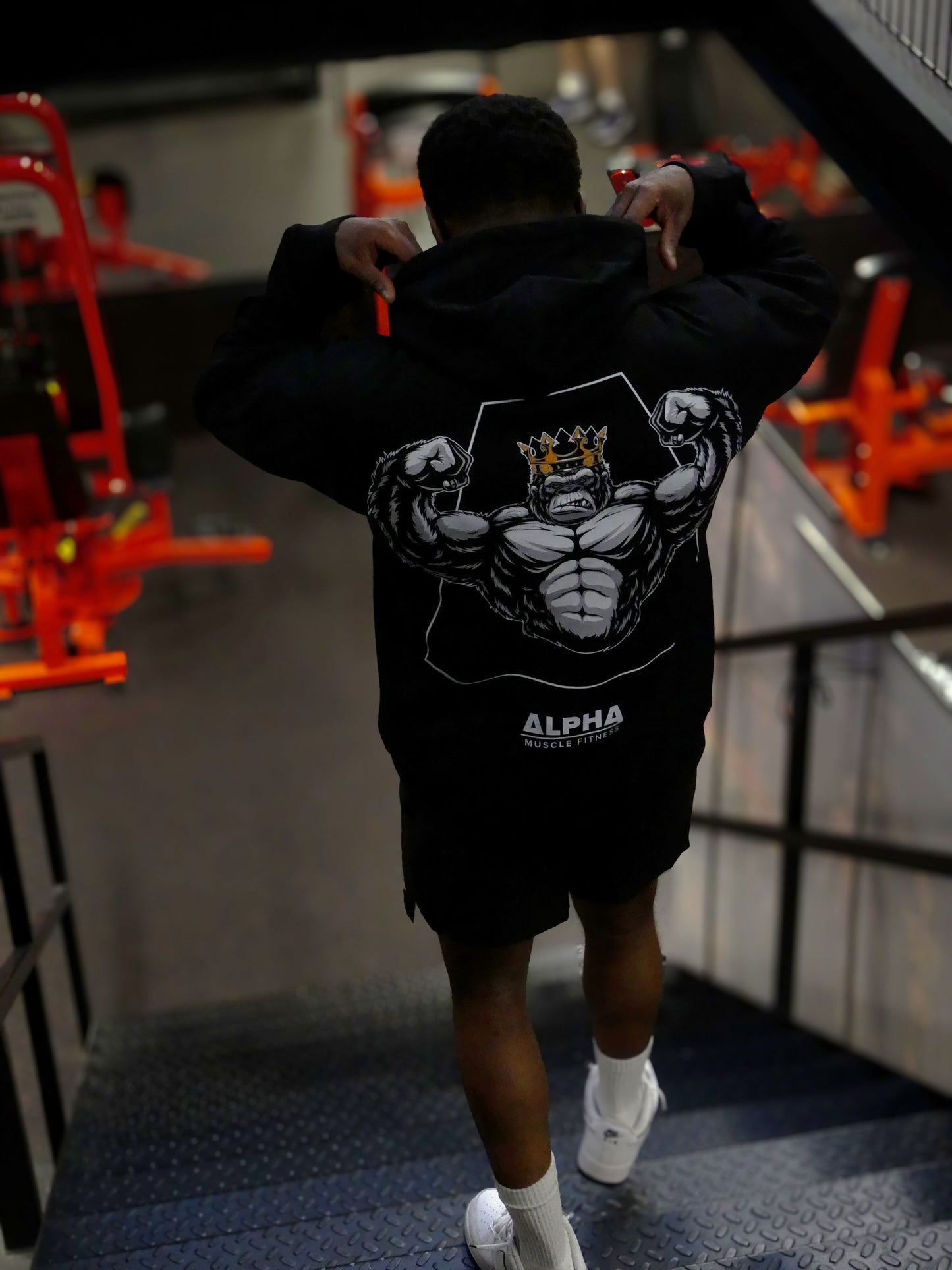 G Series Hoodie - King Design | Unisex Gym Hoodie