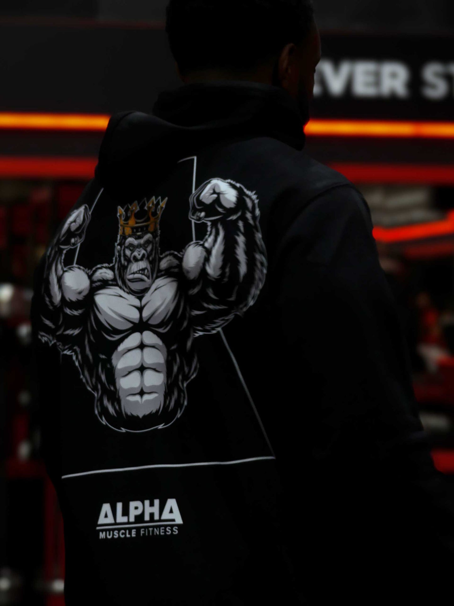 G Series Hoodie - King Design | Unisex Gym Hoodie