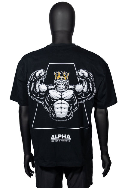 G Series Oversized Tee - King Design | Oversized Unisex Gym T-Shirt