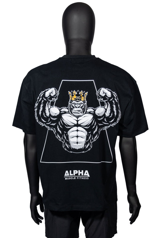 G Series Oversized Tee - King Design | Oversized Unisex Gym T-Shirt