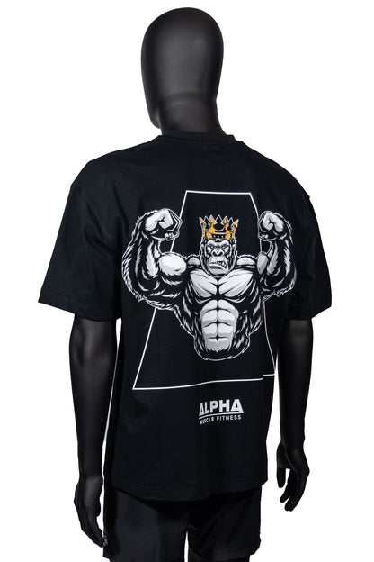 G Series Oversized Tee - King Design | Oversized Unisex Gym T-Shirt