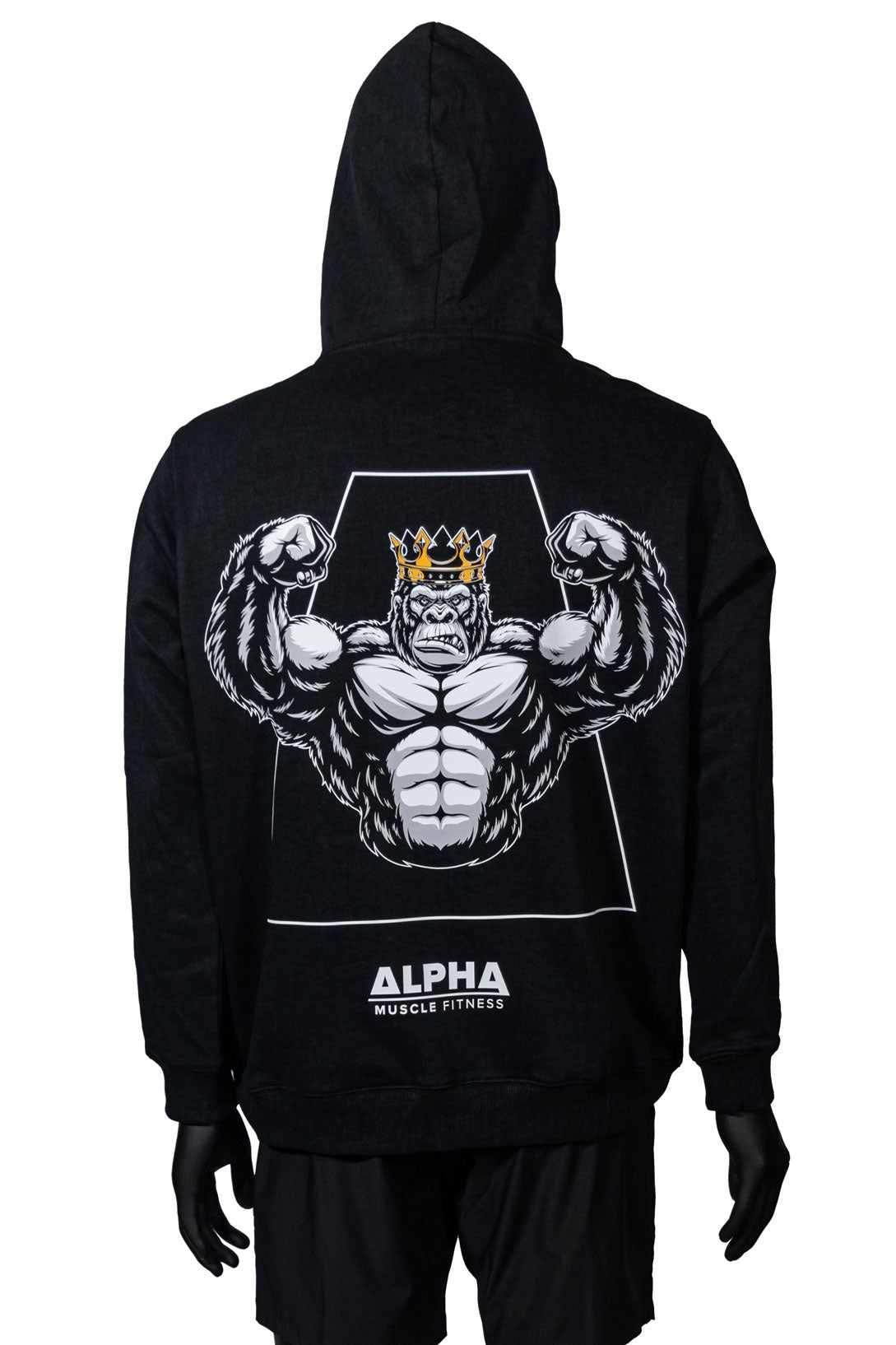 G Series Hoodie - King Design | Unisex Gym Hoodie – Alpha Muscle