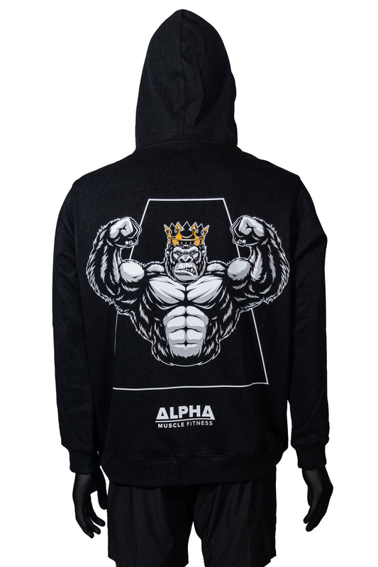 G Series Hoodie - King Design | Unisex Gym Hoodie