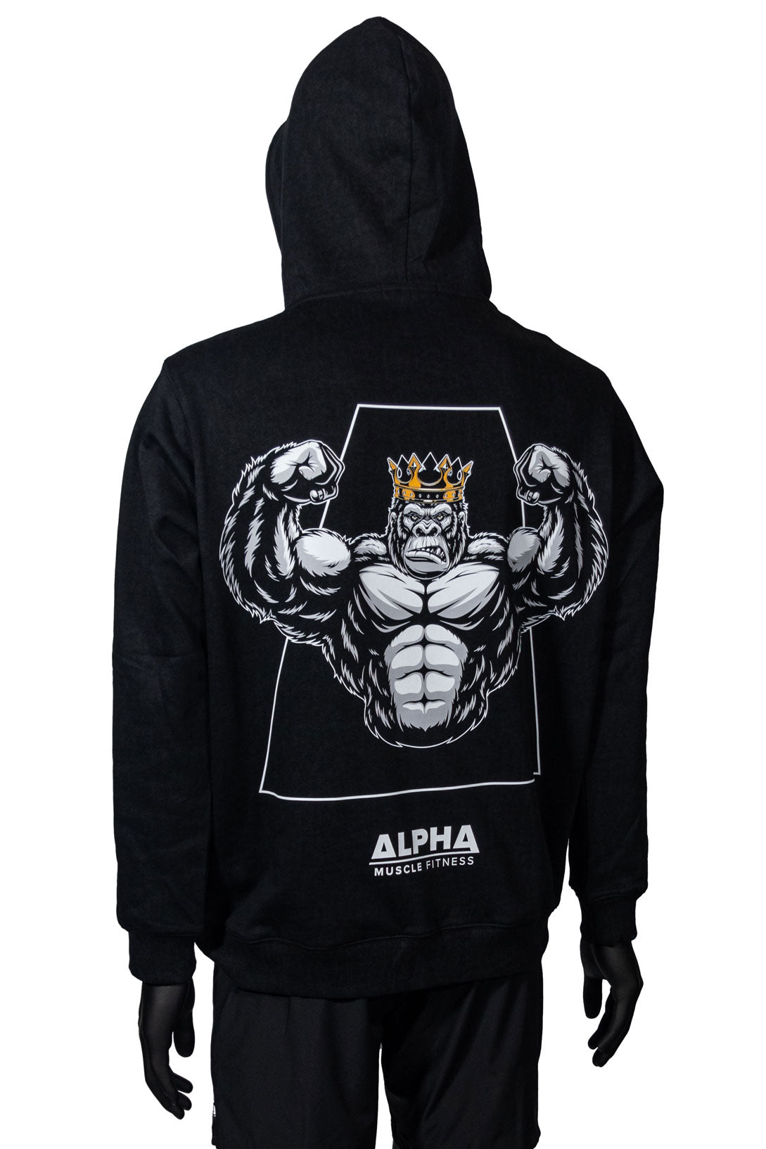 G Series Hoodie - King Design | Unisex Gym Hoodie