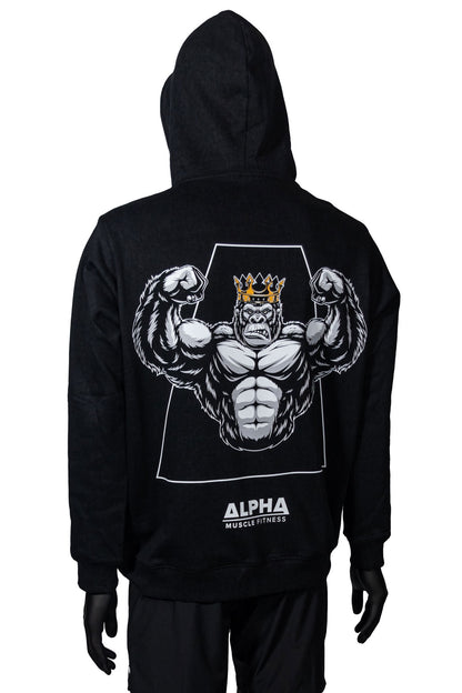 G Series Hoodie - King Design | Unisex Gym Hoodie