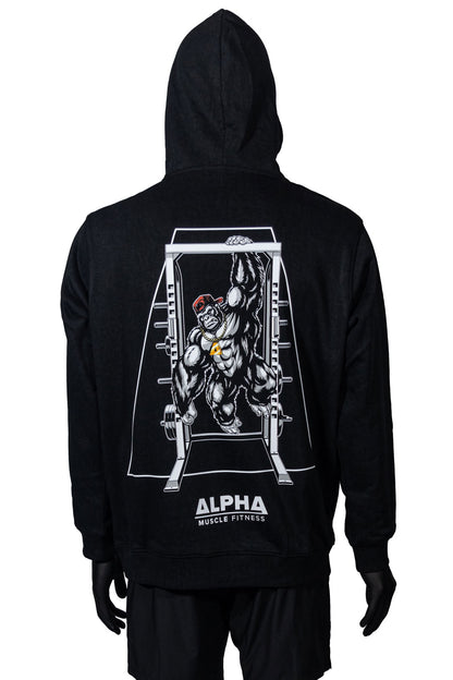 G Series Hoodie - Rack Design | Unisex Gym Hoodie