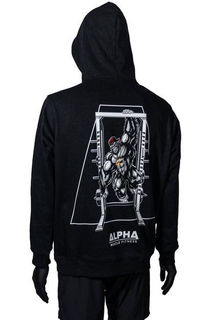 G Series Hoodie - Rack Design | Unisex Gym Hoodie