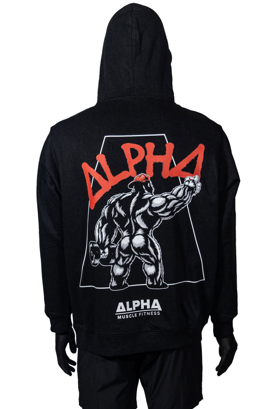 G Series Hoodie - Graffiti Design | Unisex Gym Hoodie
