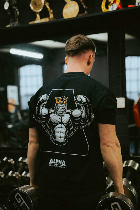 G Series Oversized Tee - King Design | Oversized Unisex Gym T-Shirt