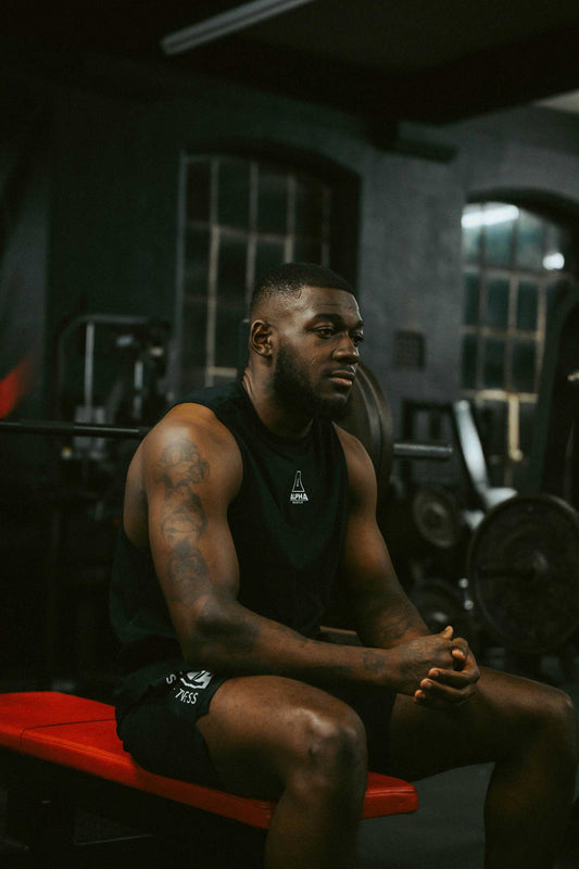 Crew Neck Muscle Vest | Bodybuilding Tank Top for Men