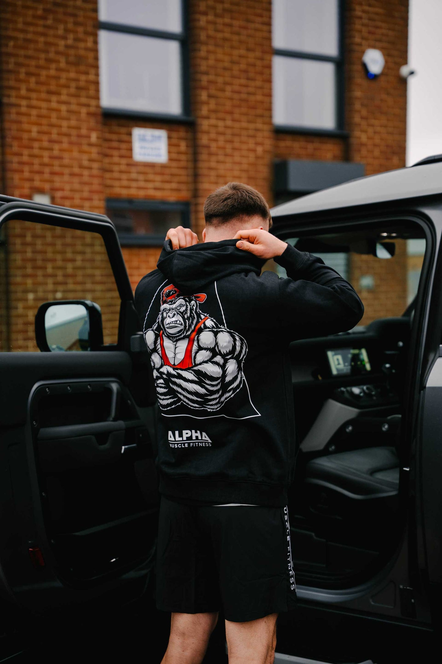 G Series Hoodie - Tough Guy Design | Unisex Gym Hoodie