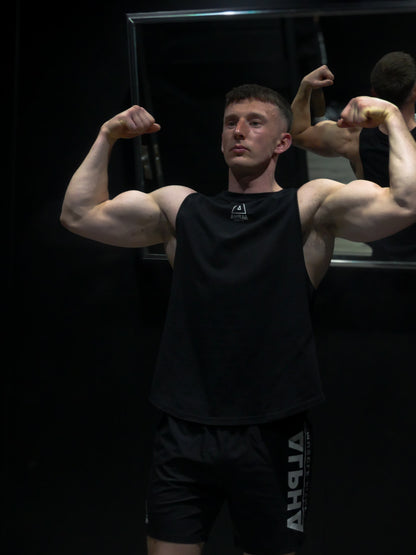 Crew Neck Muscle Vest | Bodybuilding Tank Top for Men