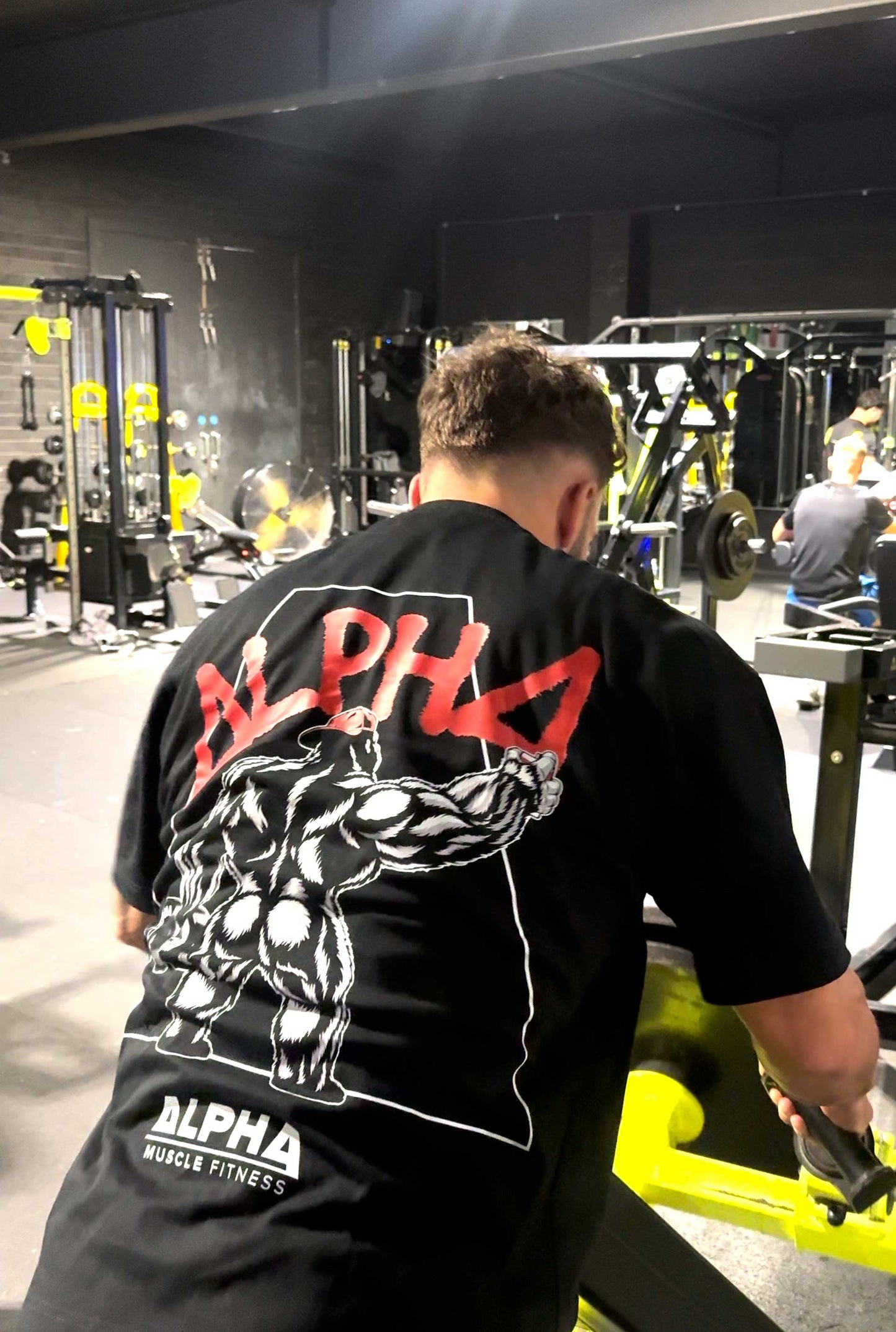 G Series Oversized Tee - Graffiti Design | Oversized Unisex Gym T-Shirt